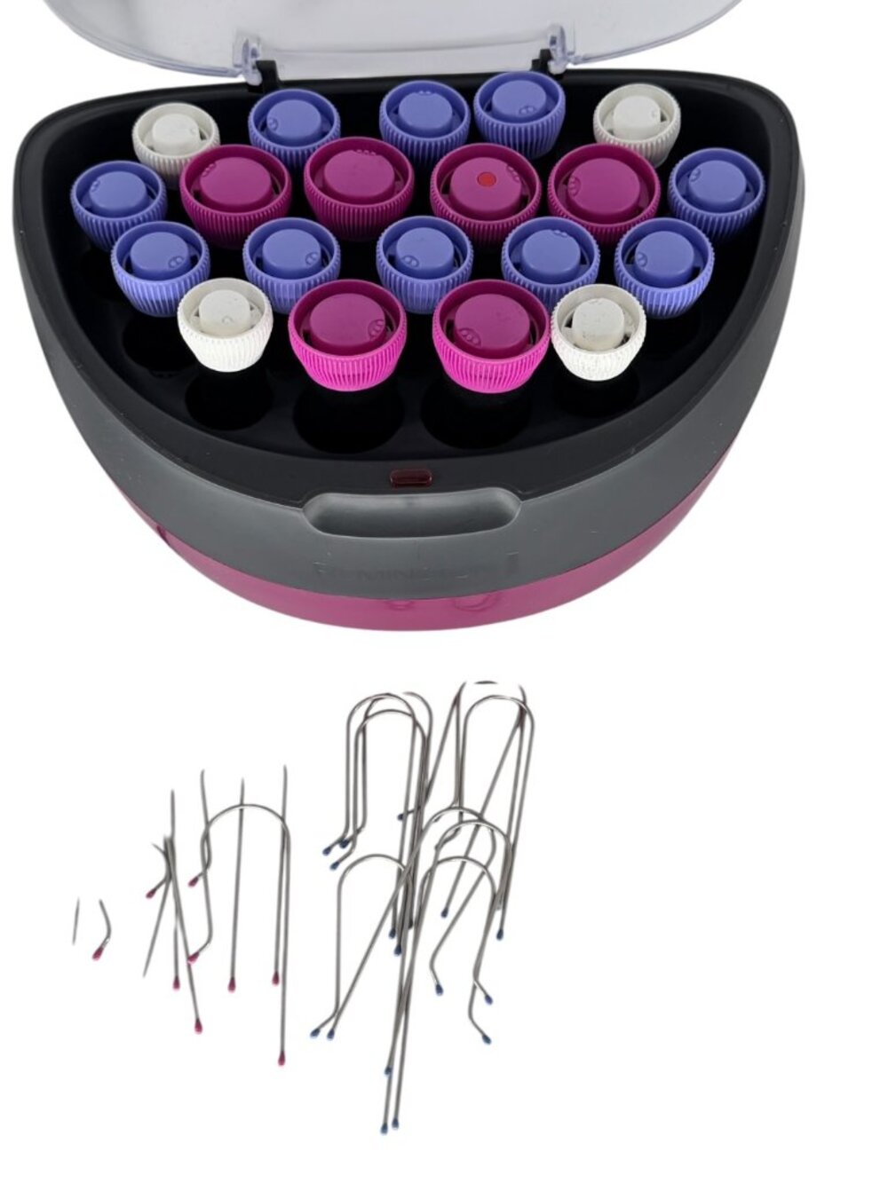 Remington Ionic Hair Setter With 20 Heated Rollers & Clips Type H5600